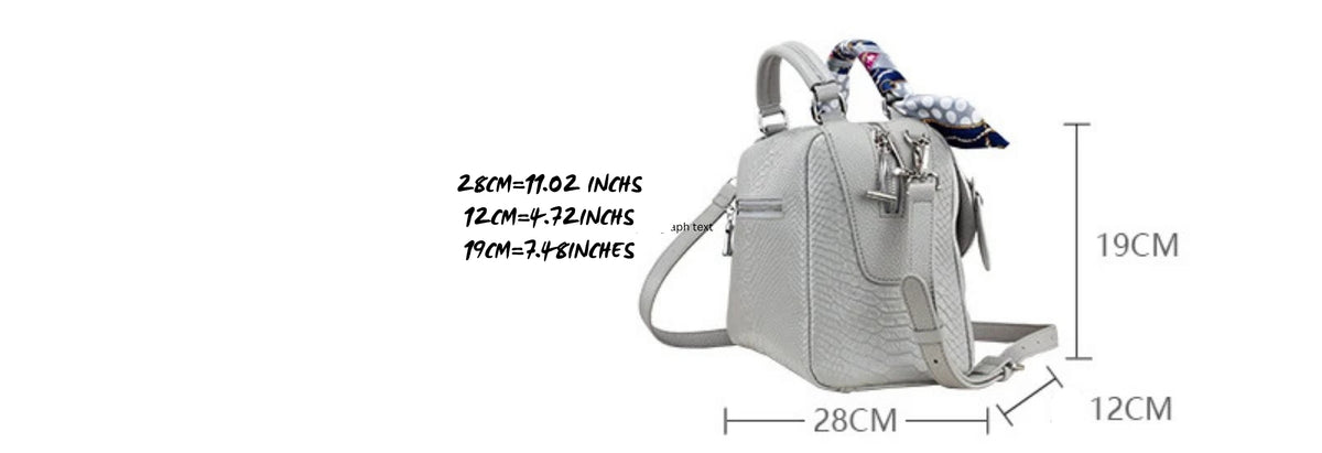 Woman's white handbag stylish should back with adjustable strap Lightweight & elegant