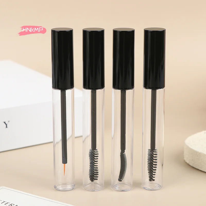 H-12ml Empty Mascara Tube With Eyelash Wand Eyelash Growth Liquid Vial Bottle Eyeliner Brush Eyelash Cream Apply Container