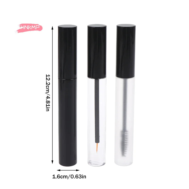 H-12ml Empty Mascara Tube With Eyelash Wand Eyelash Growth Liquid Vial Bottle Eyeliner Brush Eyelash Cream Apply Container