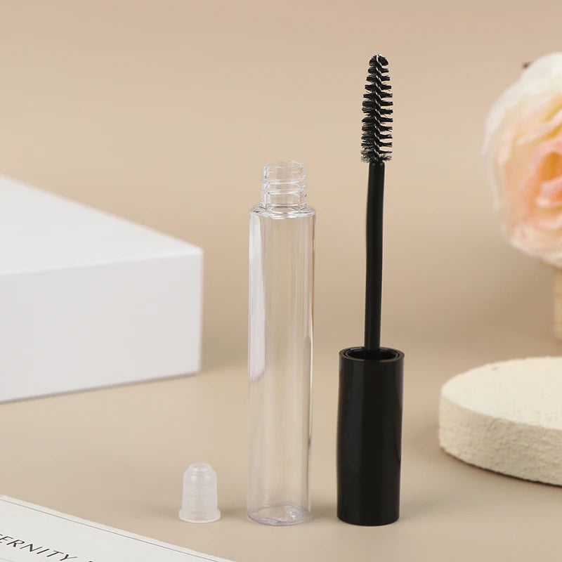 H-12ml Empty Mascara Tube With Eyelash Wand Eyelash Growth Liquid Vial Bottle Eyeliner Brush Eyelash Cream Apply Container